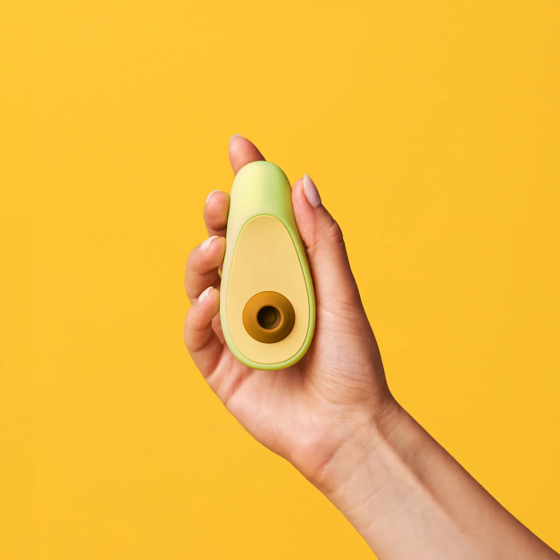Avocado toy detail and texture