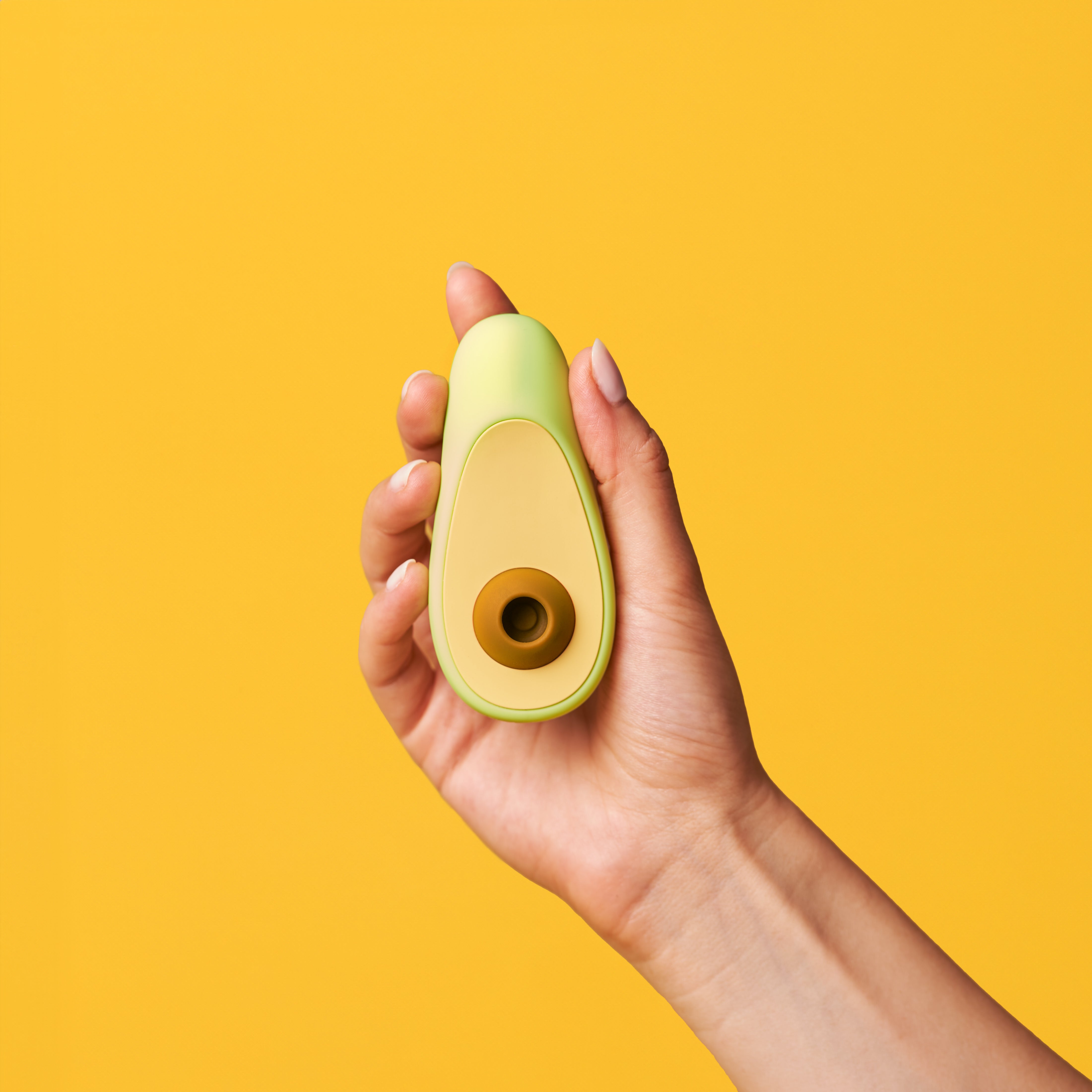 Avocado toy detail and texture